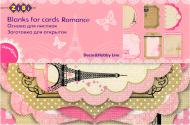 Набор заготовок для открыток 18 шт. Romance