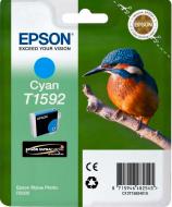 Картридж Epson  T1592 Cyan C13T15924010 синій C13T15924010