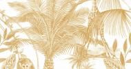 Обои виниловые на флизелиновой основе Grandeco Jungle Fever JF3503 0,53x10,05 м