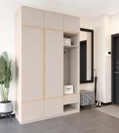 Прихожая Світ Меблів Фрида 2405х1500х520 мм бежевый