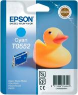 Картридж Epson  T0552 Cyan C13T05524010 синий C13T05524010