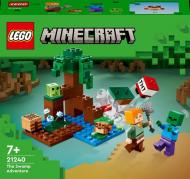 Конструктор LEGO Minecraft Пригоди на болоті 21240