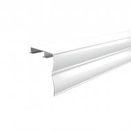 Карниз АЛЮПРО стандартний подвійний укомплектований 250 см білий 1 шт.