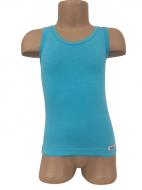 Майка дитяча для хлопчиківдитячі Bibo майка для хлопчика р.140 бірюзовий 44050