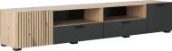 Тумба под ТВ Світ Меблів Зара 2,3 2300x425x420 мм дуб артизан/дуб артизанантрацит