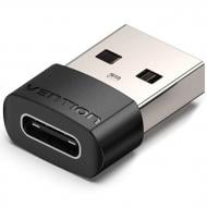 Переходник USB Vention 2.0 AМ – USB Type-C (F) черный (CDWB0)