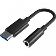 Переходник Defender USB-C – аудио Jack 3.5 мм 0,11 м черный (63011)