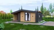Модульний будинок Тіваріс 31,8 м² 2 кімнати з меблями та технікою