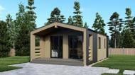 Модульный дом Тиварис 31,8 м² 2 комнаты с мебелью и бытовой техникой