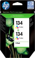 Набор картриджей HP  №134 Color 2-Рack C9505HE многоцветный C9505HE