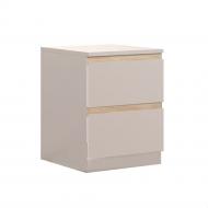 Тумба напольная Світ Меблів Фрида 2Ш 400x525x420 мм черный