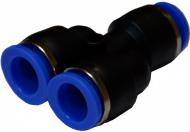 Соединитель Sigma Y цанговый Ø12×10 мм 7026571