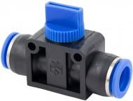 Соединитель Sigma с краном цанговый Ø6×6 мм 7026761