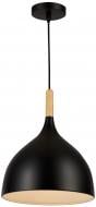 ВІТРИНА! Світильник підвісний Hopfen TN 1 PD L BK 1x40 Вт Е27 чорний ВІТРИНА! Світильник підвісний Hopfen TN 1 PD L BK 1x40 Вт Е27 чорний