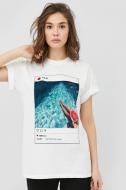 Футболка YAPPI Oversize WW3036 р.M белый