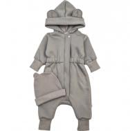 Комплект Dexter`s Ромпер-комбінезон з шапочкою Plant сірий р.86 d2142461