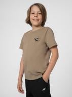 Футболка 4F 4FJSS23TTSHM321-83S р.146 бежевий