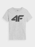 Футболка 4F 4FJSS23TTSHM293-27M р.128 серый Футболка 4F 4FJSS23TTSHM293-27M р.128 серый