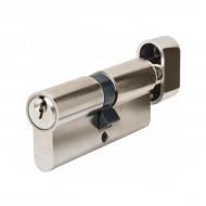 Цилиндр Abus KE50 30x30 ключ-вороток 60 мм матовый никель