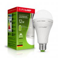 Лампа аккумуляторная LED Eurolamp 12 Вт A70 E27 185 В 4500 К LED-A70-12274(EM)