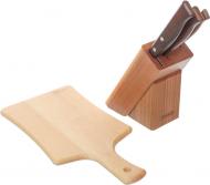 Набор ножей в колоде Tramontina Tradicional с дощечкой 6 предметов 22299/038