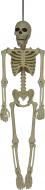 Декорация Хэллоуин скелет 41 см бежевый