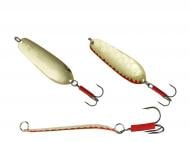 Блесна-колебалка Fishing ROI 14 г Kusamic 02R, silver