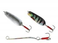 Блесна-колебалка Fishing ROI 14 г Kusamic 294, серебро с оранжевым/черным