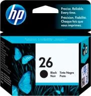Картридж HP  №26 Вlack 51626AE черный 51626AE