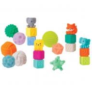 Игровой набор Infantino Мячики, кубики и лесные зверушки 315364 Игровой набор Infantino Мячики, кубики и лесные зверушки 315364