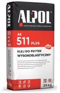 Клей для плитки Alpol высокоэластичный AK 511 PLUS 25 кг