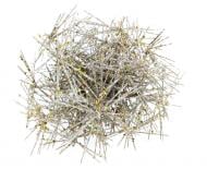 Декоративная подвеска одуванчик остроконечный металлический шампань HYB17-636