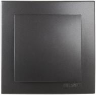 Вимикач одноклавішний Nilson Touran без підсвітки антрацит