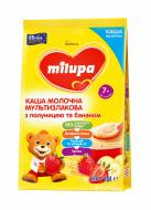 Каша молочная Milupa от 7 месяцев Мультизлаковая с клубникой-бананом 210 г