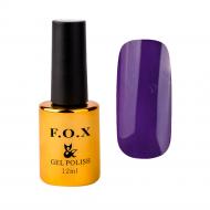 Гель-лак для ногтей F.O.X Gold Pigment фиолетовый 12 мл