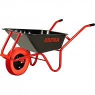 УЦЕНКА! Тачка садово-строительная КВІТКА PRO 100 л до 180 кг Formula 1 Industrial (110-4053) (УЦ №2487)