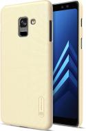 Накладка на корпус Nillkin для Samsung Galaxy A8 A530 (2018) gold (6381306) Frosted Shield (Золотистый)