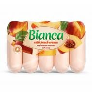 Мило Fiore Bianca С ароматом персика 5 шт. х 70 г 350 г Мило Fiore Bianca С ароматом персика 5 шт. х 70 г 350 г