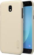 Накладка на корпус Nillkin для Samsung Galaxy J7 J730 (2017) gold (6354199) Frosted Shield (Золотистый)