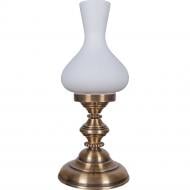 ВІТРИНА! Настільна лампа Фабрика Світла ННБ 27-1х60-114 Легенда 1x60 Вт E27 латунь