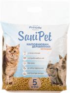 Наполнитель для кошачьего туалета Природа Sani Pet натуральный 5 кг
