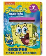Набір для ліплення SpongeBob із 7 кольорів по 6 г 122978