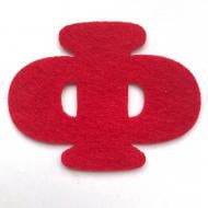 Буква Аплі Краплі Ф 2 мм 5,5 см в ассортименте