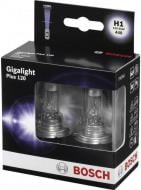 Автолампа галогенная Bosch GigaLight Plus 120% H1 55 Вт 2 шт.(1987301105)