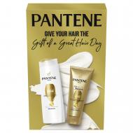 Набір подарунковий для жінок Pantene «Інтенсивне відновлення»: Шампунь 400 мл + Бальзам для волосся 3 MinuteMiracle 200 мл