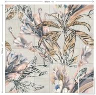 Панно Mainzu Bottega Patchwood Mural Autumn Leaves (set of 36 pc 20x20) 120x120 см