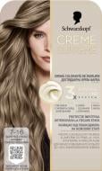 Краска для волос Schwarzkopf Creme Supreme 7-16 холодный пепельный русый 182 мл