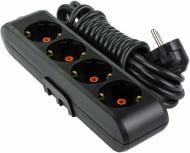 Удлинитель Viko MultiLet с заземлением 4 гн. черный 3 м