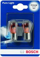 Автолампа накаливания Bosch Pure Light PY21W 21 Вт 2 шт.(1 987 301 018)