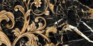 Плитка Golden Tile Saint Laurent чорний декор №3 9АС331 30x60 Плитка Golden Tile Saint Laurent чорний декор №3 9АС331 30x60